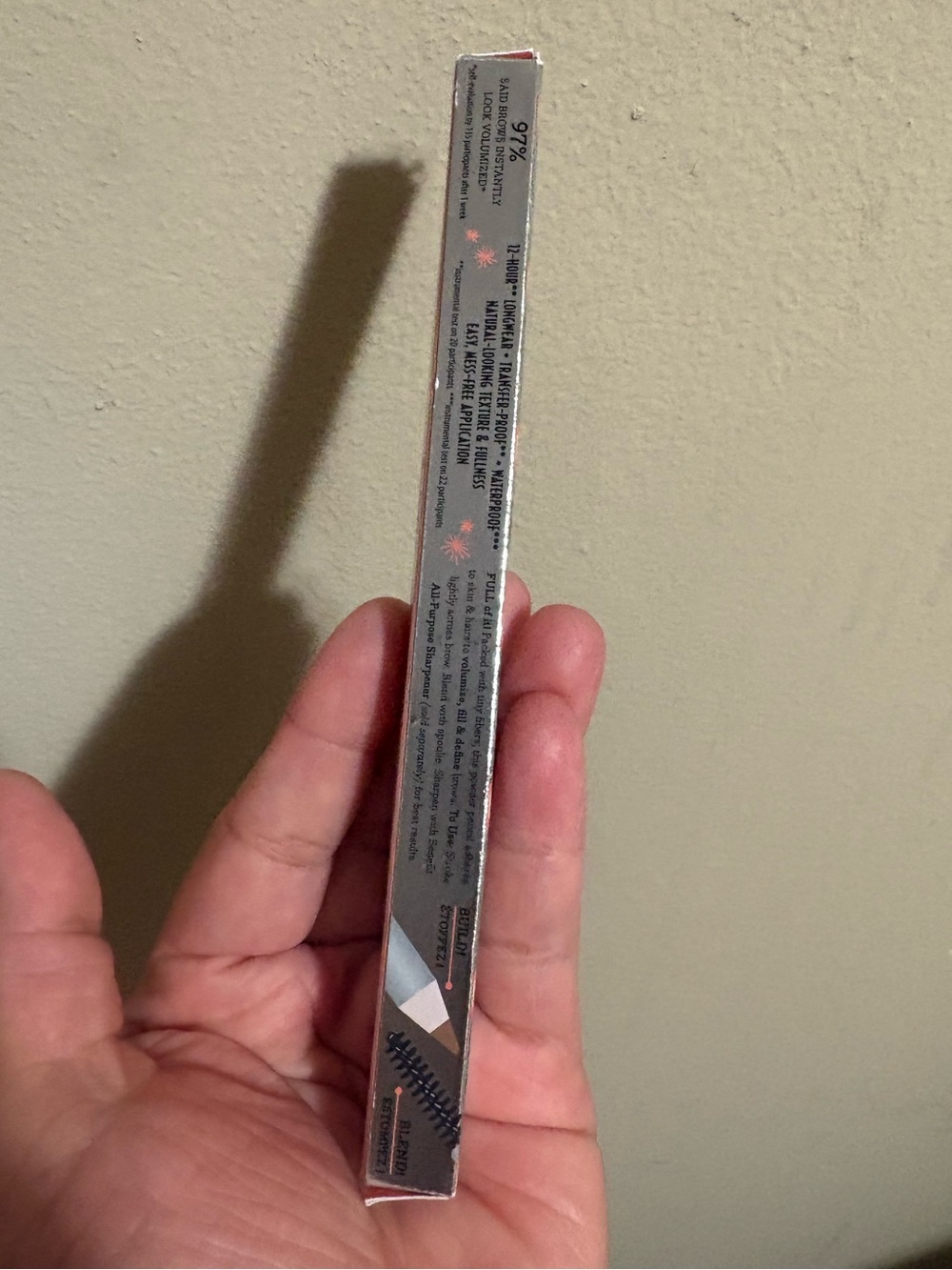 Benefit Gimme Brow+ Volumizing Brow Pencil - 3 WARM LIGHT BROWN. Brand New . - Picture 2 of 14